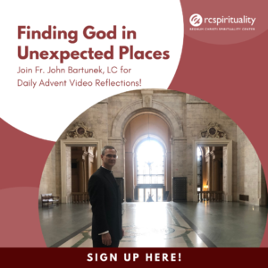 Finding God in unexpected places sign up
